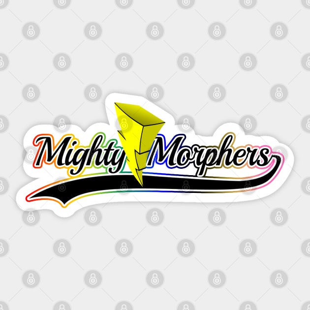 Mighty Morphin Team Sticker by SimpleIsCuteToo